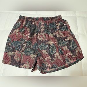 Bihari Studio 100% silk boxers, paisley pattern in jewel tones
